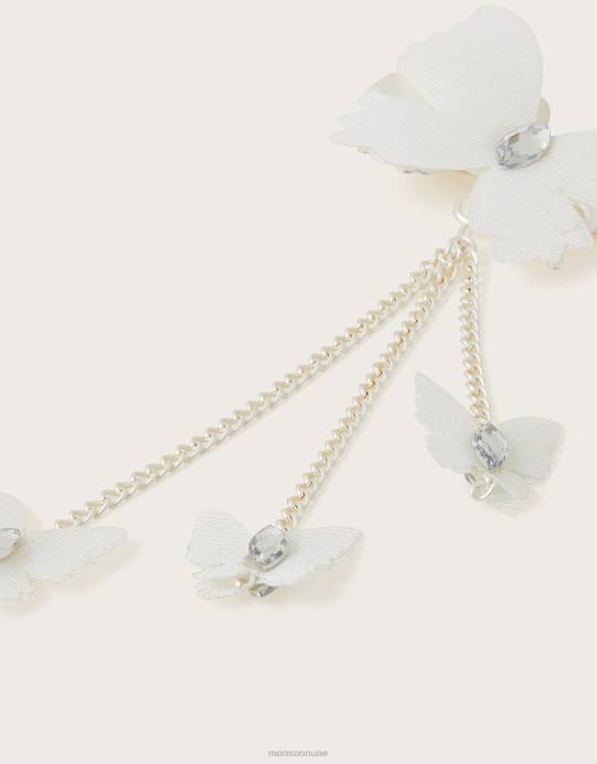 Monsoon بنت مجموعة من مشابك شعر الفراشة المتتالية D68H2545 ملحق رشيقة