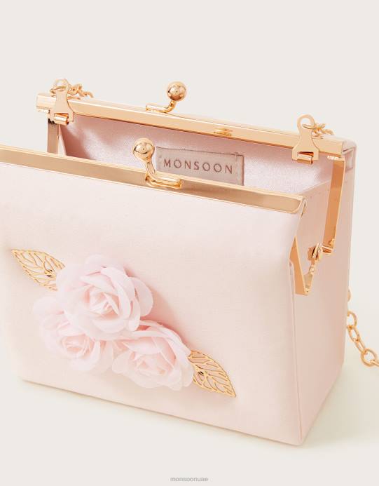 Monsoon بنت حقيبة إطار زهرة زهر D68H2559 ملحق موضة