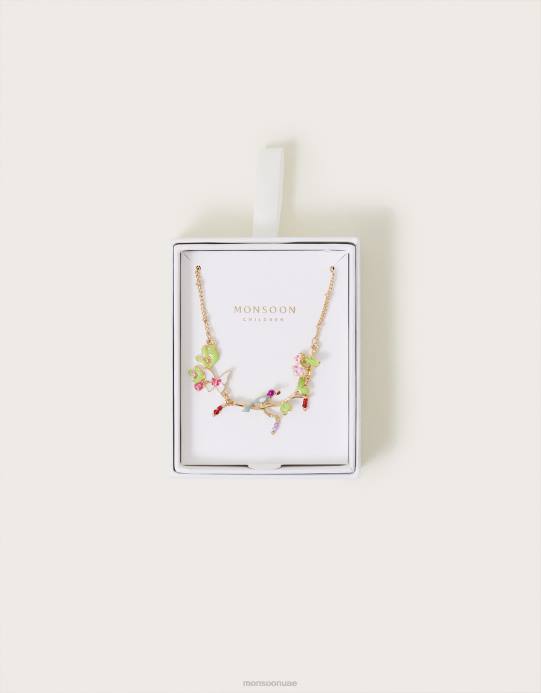 Monsoon بنت قلادة زهر الكرز D68H2570 ملحق حار