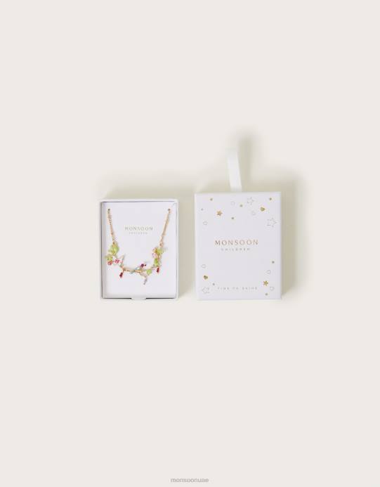 Monsoon بنت قلادة زهر الكرز D68H2570 ملحق حار