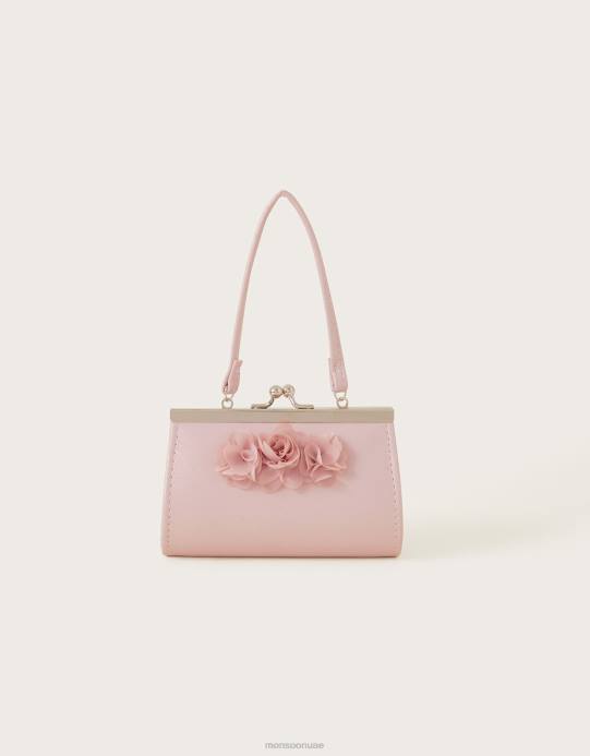 Monsoon بنت حقيبة صغيرة لوصيفات العروس ثلاثية بوم بوم D68H2572 ملحق أنيق