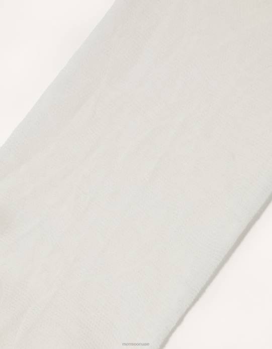 Monsoon بنت الجوارب الدانتيل فراشة الطفل D68H2586 ملحق أبيض