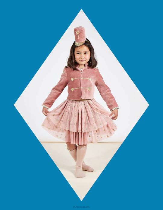 Monsoon أطفال زي الجندي ميري ميري D68H2600 ملابس لون القرنفل