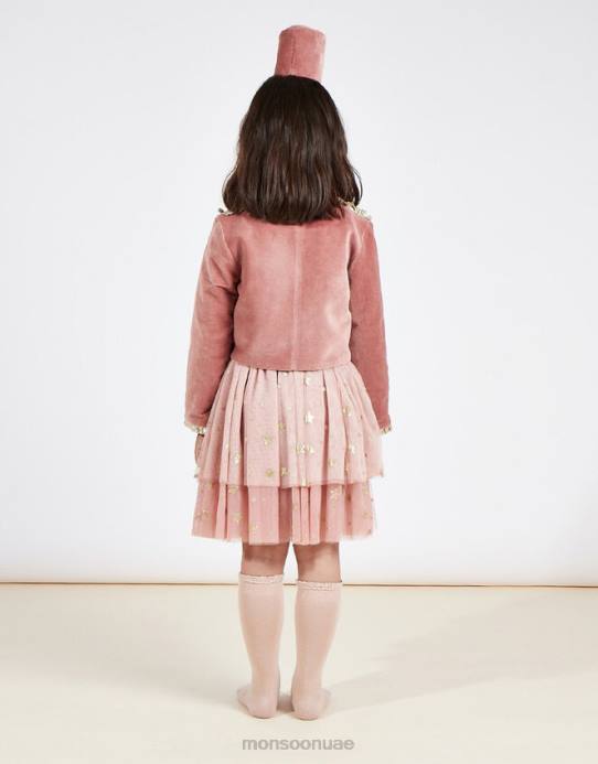 Monsoon أطفال زي الجندي ميري ميري D68H2600 ملابس لون القرنفل