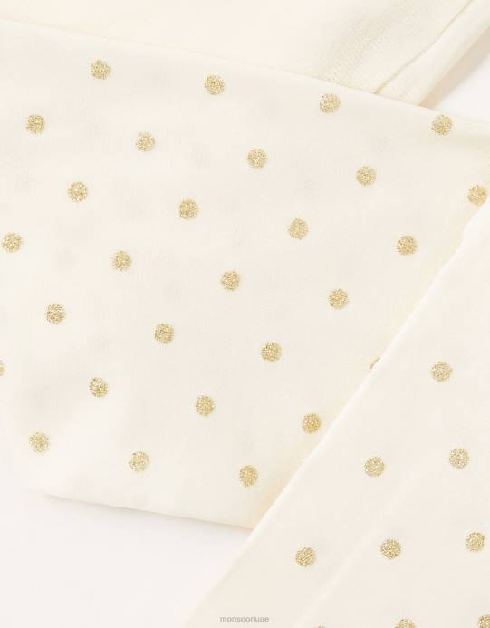 Monsoon بنت الجوارب بقعة بريق الطفل D68H2604 ملحق ذهب