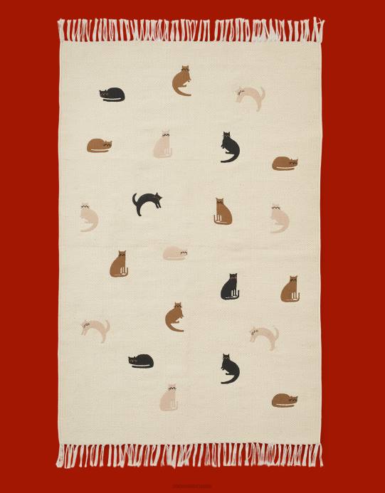 Monsoon أطفال سجادة صغيرة منحنية من ليووود D68H2618 ملحق رشيقة