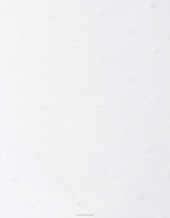 Monsoon بنت الجوارب بقعة الزفاف D68H2625 ملحق أبيض