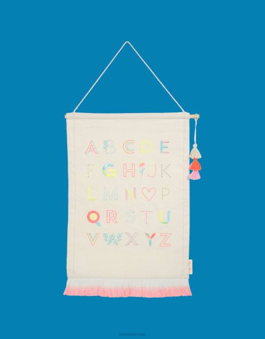 Monsoon أطفال ميري ميري الأبجدية الجدار شنقا D68H2638 ملحق موضة