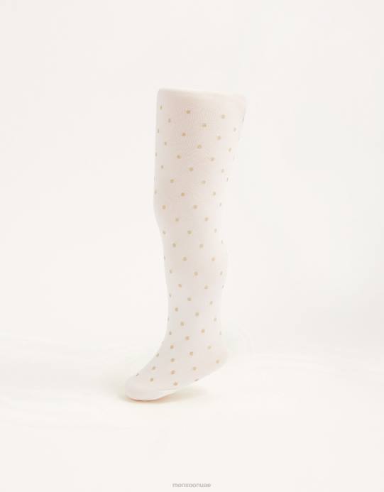 Monsoon بنت الجوارب بقعة بريق الطفل D68H2645 ملحق ذهب