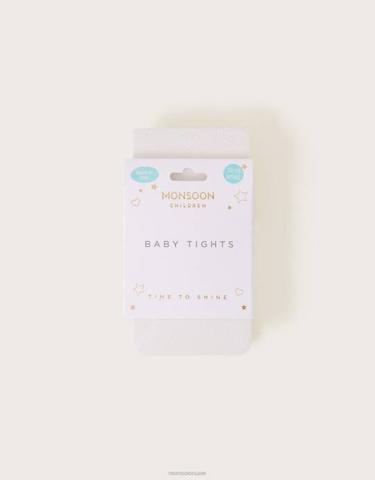 Monsoon بنت طفل رضيع الجوارب الدانتيل فراشة الماس القطيفة D68H2653 ملحق عاج