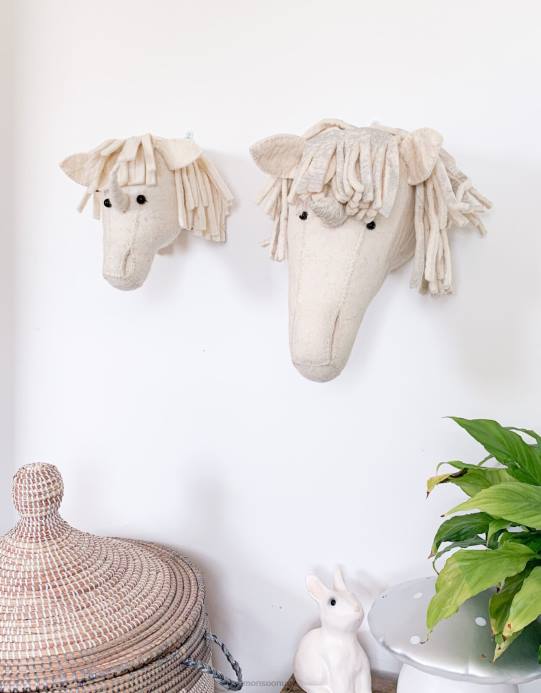 Monsoon أطفال رأس وحيد القرن فضي من فيونا ووكر D68H2662 ملحق موضة