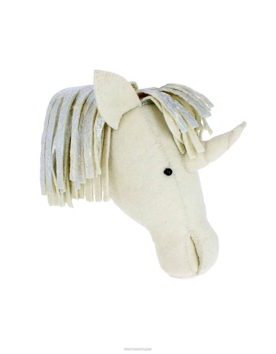 Monsoon أطفال رأس وحيد القرن فضي من فيونا ووكر D68H2662 ملحق موضة