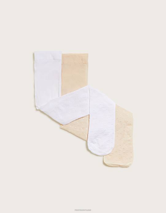 Monsoon بنت طقم لباس ضيق لحفلات الزفاف مكون من قطعتين D68H2672 ملحق متعدد