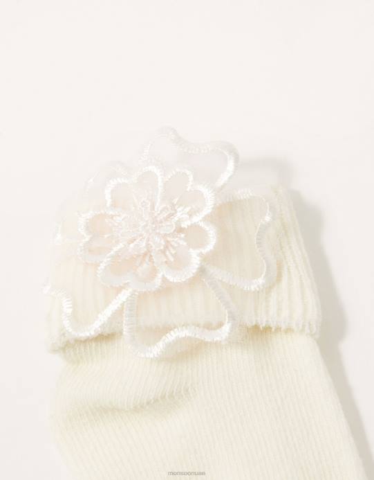 Monsoon بنت جوارب زهرة الطفل D68H2684 ملحق لون القرنفل