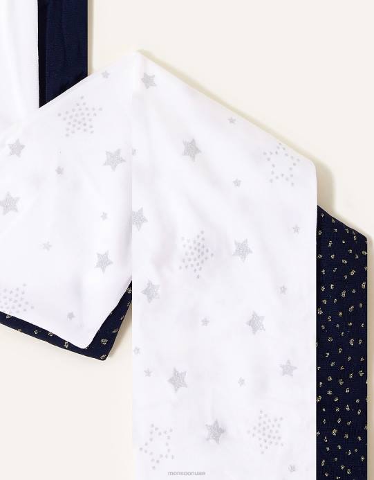 Monsoon بنت طقم لباس ضيق على شكل نجمة من قطعتين D68H2691 ملحق متعدد