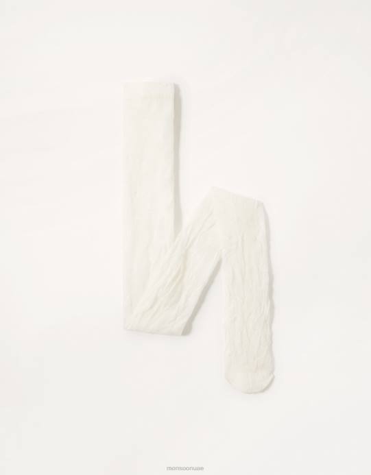 Monsoon بنت الجوارب الدانتيل الفراشة D68H2707 ملحق عاج