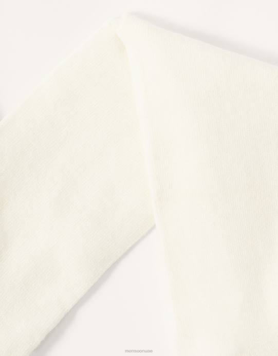 Monsoon بنت الجوارب الطفل متجمد D68H2714 ملحق عاج