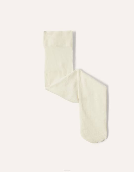 Monsoon بنت الجوارب الماسية القطيفة على شكل فراشة للأطفال D68H2720 ملحق عاج