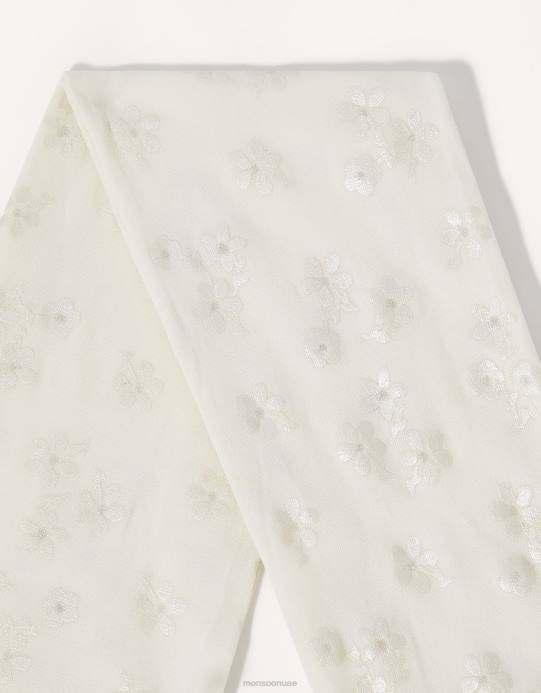 Monsoon بنت الجوارب طباعة زهرة بيرلاتو D68H2727 ملحق عاج
