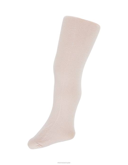 Monsoon بنت الجوارب متماسكة البريق الطفل D68H2736 ملحق الوردي (الوردي الشاحب)