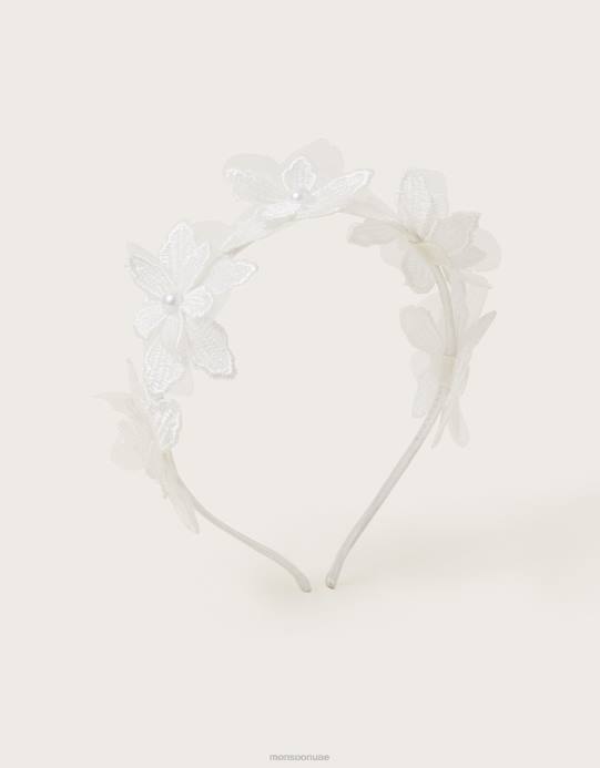 Monsoon بنت عقال وصيفة الشرف لاسي D68H2746 ملحق موضة