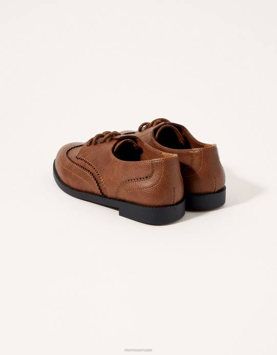 Monsoon ولد حذاء بروغ بني D68H2764 أحذية بني