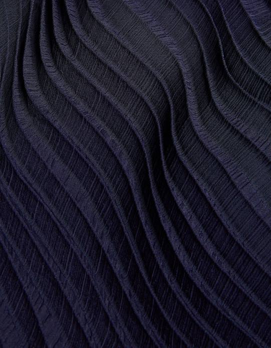 Monsoon أطفال فستان كيتا بأكمام كيب مزين بالترتر الماسي D68H2775 ملابس الأزرق الداكن)