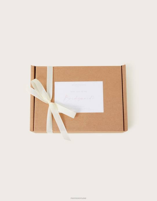 Monsoon نحيف صندوق سلة العروسة D68H2776 ملحق حار