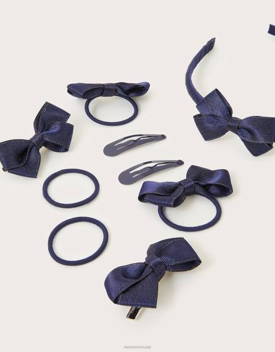 Monsoon بنت مجموعة شعر مدرستي D68H2836 ملحق موضة