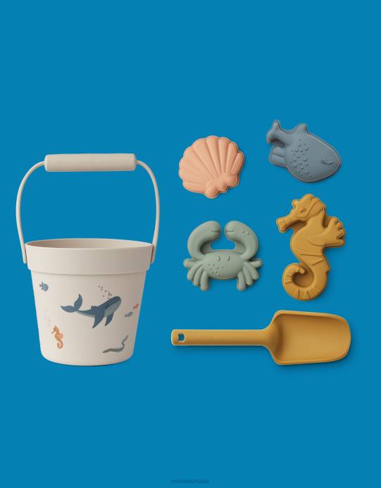 Monsoon أطفال مجموعة الشاطئ ليووود دانتي D68H2843 ملحق أزرق