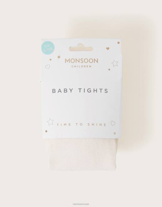 Monsoon بنت الجوارب الطفل متجمد D68H2853 ملحق عاج