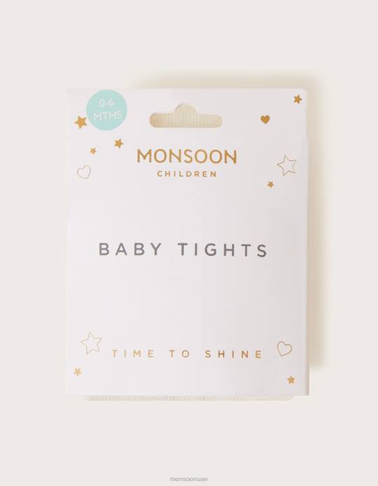 Monsoon بنت الجوارب الطفل متجمد D68H2858 ملحق عاج