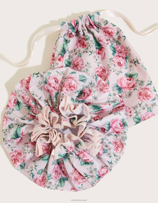 Monsoon أطفال قبعة استحمام وحقيبة من لينا D68H2860 ملحق أنيق