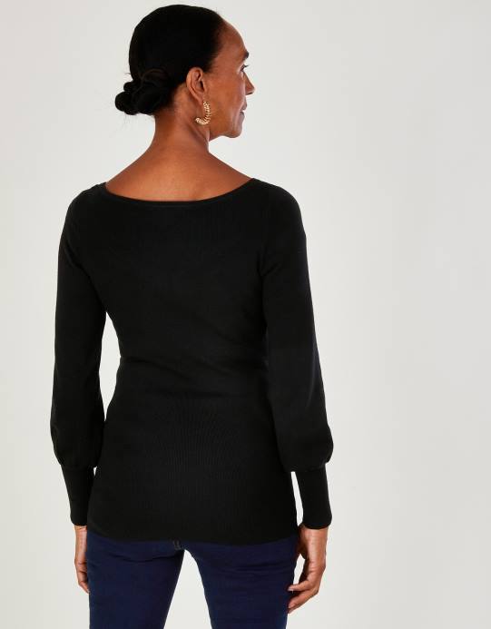 Monsoon نحيف سترة تفاصيل صد مع لينزينج إيكوفيرو D68H419 ملابس أسود