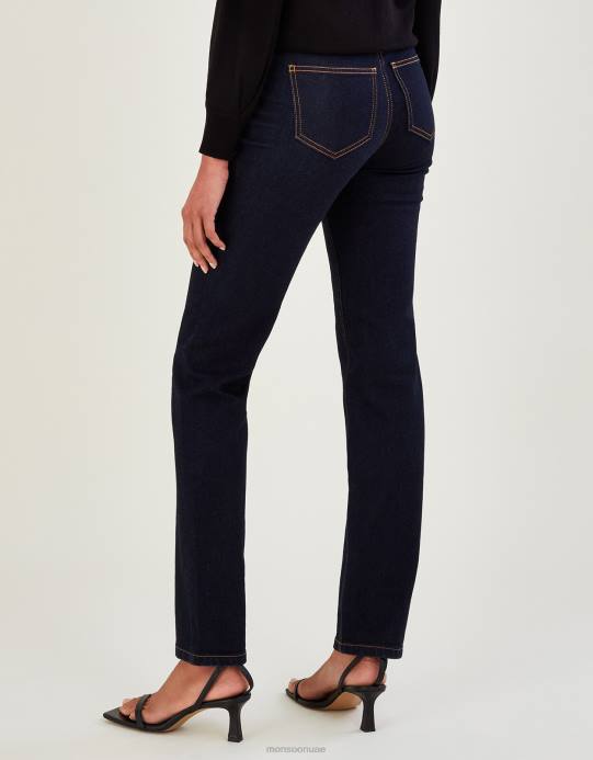 Monsoon نحيف جينز بوتكت D68H495 ملابس الأزرق (نيلي)