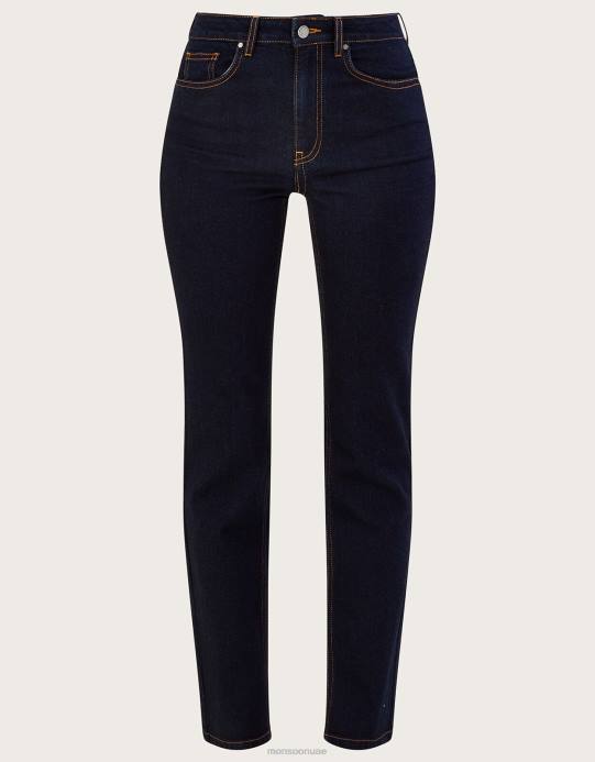 Monsoon نحيف جينز بوتكت D68H495 ملابس الأزرق (نيلي)