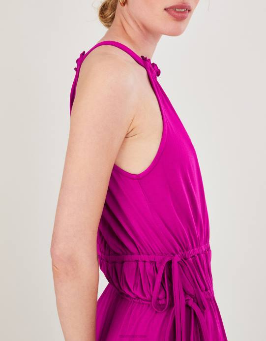 Monsoon نحيف بذلة الرسن جيرسي D68H511 ملابس لون القرنفل