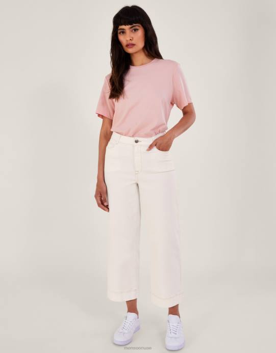 Monsoon نحيف جينز واسع الساق D68H671 ملابس طبيعي (إكرو)