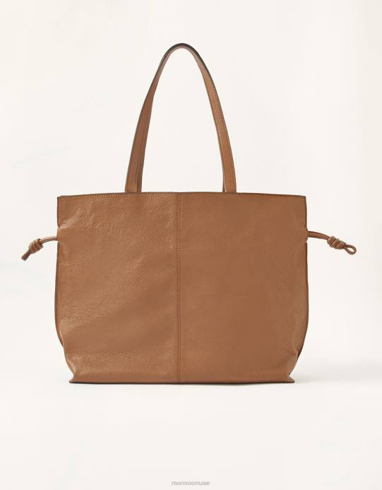 Monsoon نحيف حقيبة جلدية كبيرة D68H692 ملحق موضة