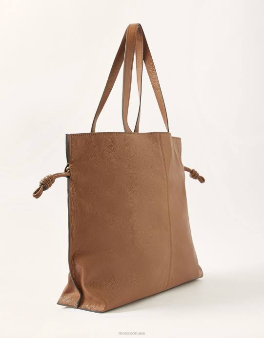 Monsoon نحيف حقيبة جلدية كبيرة D68H692 ملحق موضة