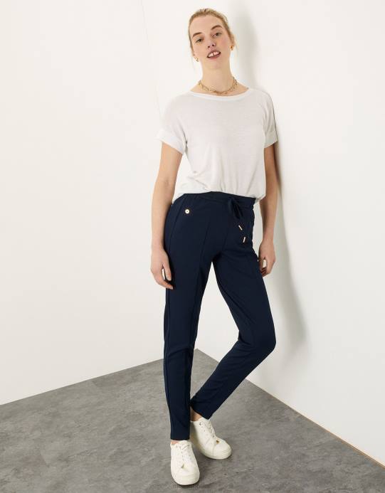 Monsoon نحيف ليلى ركض D68H875 ملابس الأزرق الداكن)