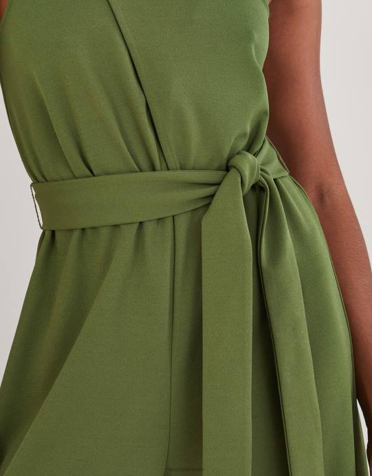 Monsoon نحيف بذلة جيرسي ذكية متقاطعة D68H881 ملابس الأخضر (الكاكي)