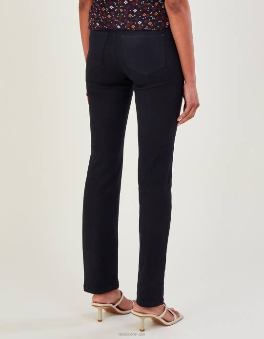 Monsoon نحيف جينز بوتكت D68H904 ملابس أسود