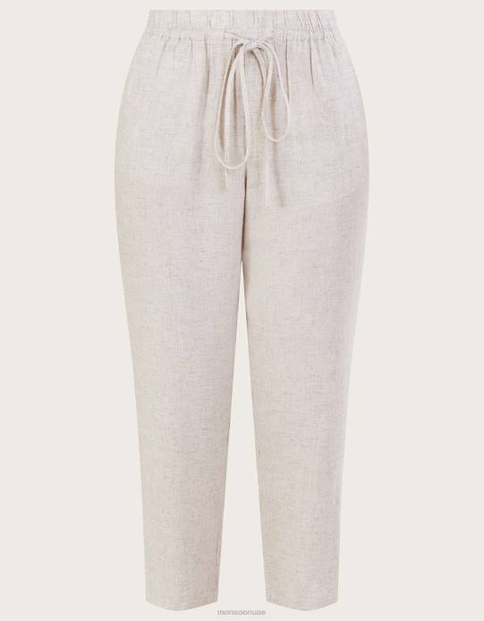 Monsoon نحيف بنطال قصير عادي مع Lenzing Ecovero D68H740 ملابس طبيعي