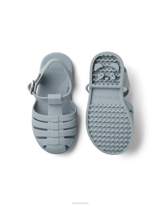 Monsoon أطفال صنادل شاطئ Liewood Bre D68H2383 أحذية أزرق