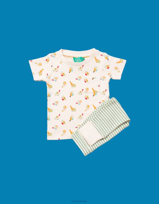 Monsoon أطفال مجموعة لعب وقميص طائر صغير من Little Green Radicals D68H1984 ملابس متعدد