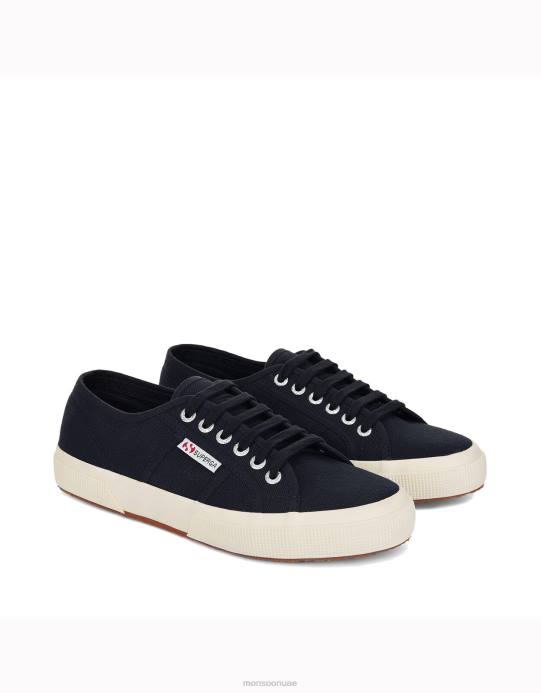 Monsoon نحيف حذاء Superga 2750 النباتي الكلاسيكي D68H1559 أحذية الأزرق الداكن)