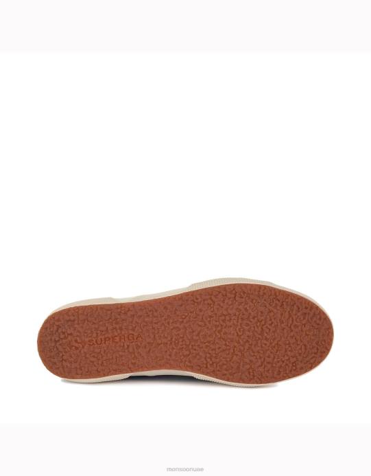 Monsoon نحيف حذاء Superga 2750 النباتي الكلاسيكي D68H1559 أحذية الأزرق الداكن)