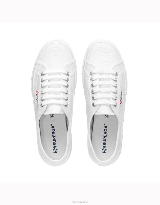 Monsoon نحيف حذاء Superga 2750 النباتي الكلاسيكي D68H1563 أحذية أبيض