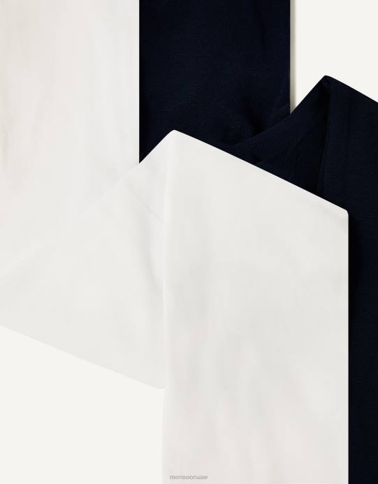 Monsoon بنت Twinset الجوارب النايلون عادي D68H2657 ملحق متعدد